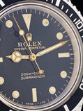 1965 Rolex Submariner 5513 Gilt Gloss Spider Dial Meters First
