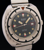 Bulova Snorkel Automatic 666Ft Triple 6 Dive Watch Model 774