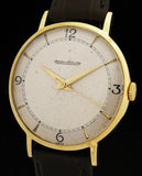 Jaeger Le-Coultre 18k Gold 1940's Art Deco Dress Watch