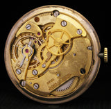Jaeger Le-Coultre 18k Gold 1940's Art Deco Dress Watch