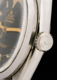 1953 Rolex Explorer Honeycomb Gilt Dial Model 6350 Lollipop Seconds
