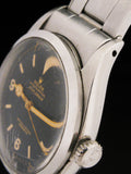 1953 Rolex Explorer Honeycomb Gilt Dial Model 6350 Lollipop Seconds