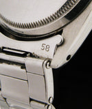 1953 Rolex Explorer Honeycomb Gilt Dial Model 6350 Lollipop Seconds