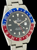 1984 Rolex GMT-Master 16750 Maroon/Blue Pepsi Bezel Oyster Bracelet