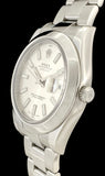 Rolex Datejust II 41mm Silver Dial Stainless Steel Oyster Bracelet 116300