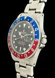 1984 Rolex GMT-Master 16750 Maroon/Blue Pepsi Bezel Oyster Bracelet