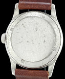 Fancy Art Deco Dial Tavannes Shock-Protected in Steel