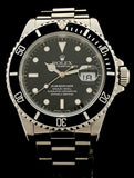 1990 Rolex Oyster Perpetual Submariner Date 16610 Stainless Steel W/Box