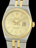 1985 Rolex Oysterquartz SCOC Two-Tone 17013 in 18k Gold & Steel