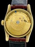 1952 Solid 14K Gold Rolex 6092 Bombay Lugs Honeycomb Dial