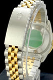 1995 Midsize 31mm Rolex Two-Tone Datejust MOP Diamond Dial Bezel 68273