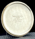Fancy Art Deco Dial Tavannes Shock-Protected in Steel