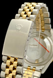 1998 Rolex Datejust Two-Tone 18k & Steel W/Diamond Bezel 16233