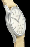 1937 Patek Philippe Calatrava In Steel Borgel Case Ref 96 w/Archive Extract