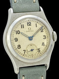 1939 Early Waterproof Omega Naiad Modele Depose in Steel