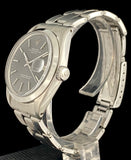 1969 Rolex Oyster Perpetual Date Slate Gray Dial Rivet Bracelet Ref 1500