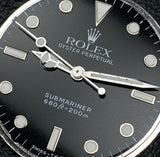 1987 Rolex Submariner Micro-Spider "Shattered" Dial 5513 W/Box