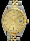 1960 Rolex Oyster Perpetual Air-King-Date 14k Gold & Steel 5701