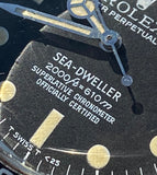 1979 Rolex Sea-Dweller 1665 Rail Dial With Royal Canadian Navy Military History
