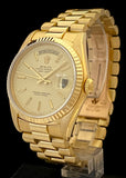 1991 Rolex Day-Date President 18K Gold With Tapestry Dial Model 18238