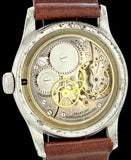 Fancy Art Deco Dial Tavannes Shock-Protected in Steel