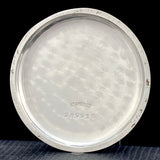 1930s Art Deco 39mm Tavannes Chronograph Staybrite Stainless Steel Snail Dial