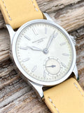 1937 Patek Philippe Calatrava In Steel Borgel Case Ref 96 w/Archive Extract