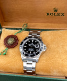 1990 Rolex Oyster Perpetual Submariner Date 16610 Stainless Steel W/Box