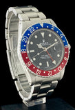 1984 Rolex GMT-Master 16750 Maroon/Blue Pepsi Bezel Oyster Bracelet