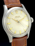 1954 Rolex Oyster Perpetual 6332 Missile Marker Dial in Stainless Steel