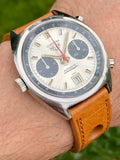 1970 Heuer Carrera Automatic Chronograph 1st Execution Calibre 11 Panda Dial
