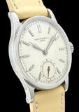 1937 Patek Philippe Calatrava In Steel Borgel Case Ref 96 w/Archive Extract