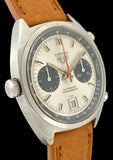 1970 Heuer Carrera Automatic Chronograph 1st Execution Calibre 11 Panda Dial