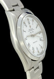2000 Rolex OP Air-King White Buckley Dial No Hole Case Ref 14000
