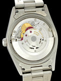 2000 Rolex OP Air-King White Buckley Dial No Hole Case Ref 14000