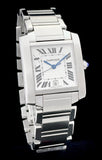Cartier Tank Française Automatic Steel On Bracelet 2302