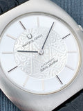1967 NOS Universal Geneve White Shadow Ultra-Thin Texture Dial 866127