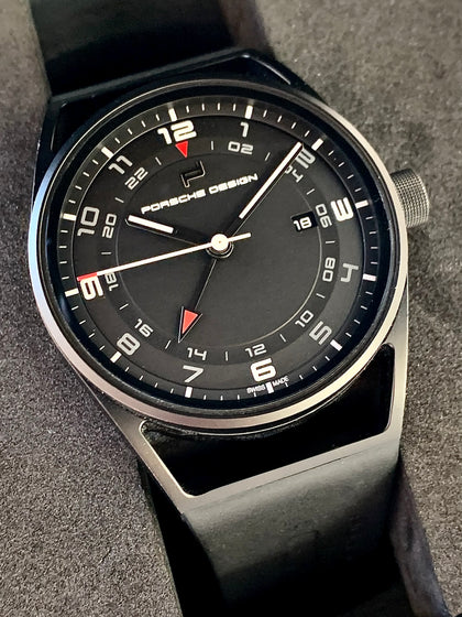 2020 Porsche Design 1919 Globetimer UTC All Black Box & Papers