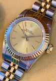 1987 Rolex Oyster Perpetual 18k Gold & Steel Box/Papers 67193