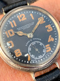 1917 Zenith Birch & Gaydon Land & Water Prototype Silver Trench Watch