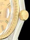 1970 Rolex Oyster Perpetual Date 2-Tone 18k & Steel Oyster Bracalet 1505