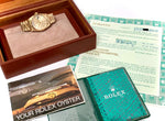 1981 Rolex 18k Gold OP Day-Date President 18038 Box & Papers