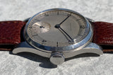 1948 Longines Sector Dial Art Deco Stainless Steel Calatrava