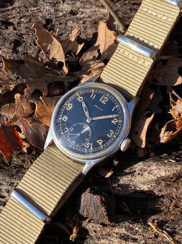 Wrist Watch Military Print Watches For Sale To Buy 1944 WW2 Zenith