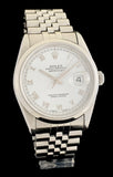 1991 Rolex Datejust 36mm White Dial Jubilee Bracelet 16200