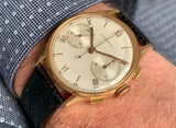 1940’s Leonidas 18k Rose Gold Chronograph Calibre Valjoux 23