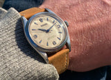 1953 Rolex Explorer 6298 Honeycomb Textured Tropic 3-6-9 Dial