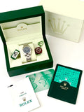 1999 Rolex Oyster Perpetual Datejust 31 Midsize Steel Blue Dial 77080
