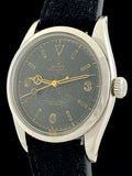 1953 Rolex Explorer Chronometer Tropic Gilt Dial 1st Explorer Model 6350