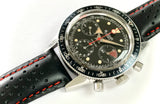 1970’s LeJour Divers Broad Arrow Chronograph Calibre Valjoux 72